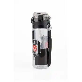 ME 25370 BEŞİKTAŞ BJK 1903 LOGO DESENLİ PLASTİK MATARA 500 ML