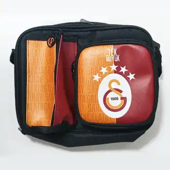 ME 25685 GALATASARAY TEK BÜYÜK SUNİ DERİ BESLENME ÇANTASI