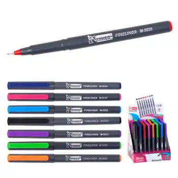 MİKRO 2028M KARIŞIK RENK FINELINER KALEM