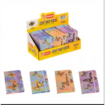 MİKRO A7-09 STANDLI ÇİZGİLİ NOT DEFTERİ