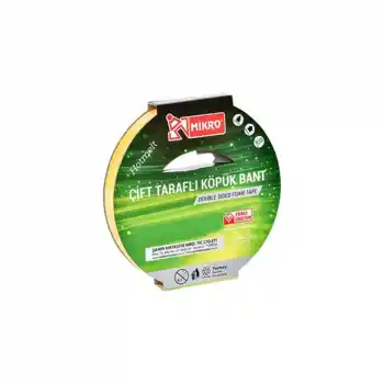 MİKRO BNT-203 24X5 MT ÇİFT TARAFLI KÖPÜK BANT