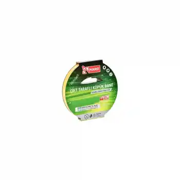 MİKRO BNT-205 48X5 MT ÇİFT TARAFLI KÖPÜK BANT