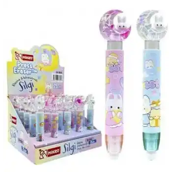 MİKRO ER-8545 BASMA MEKANİZMALI SİLGİ BUNNY TIME