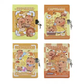 MİKRO GN-640 CAPYBARA KİLİTLİ HATIRA DEFTERİ