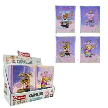 MİKRO GN-647 BEAR BOOK GÜNLÜK