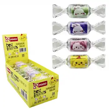 MİKRO HS-27 BEST FRIENDS HAMUR SİLGİ İ 24 LÜ
