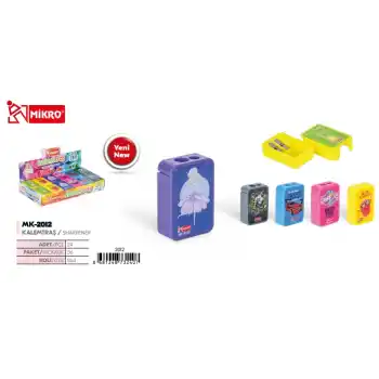 MİKRO MK 2012-24 ÇEKMECELİ KALEMTRAŞ