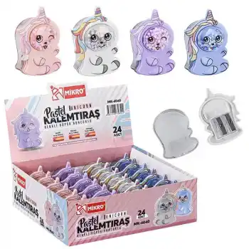 MİKRO MK-4040-24 UNICORN ÇİFT BIÇAKLI KALEMTRAŞ