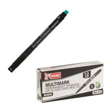 MİKRO MK-419 S SİYAH PERMANENT KALEM