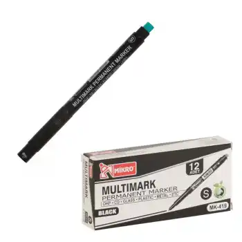 MİKRO MK-419 S SİYAH PERMANENT KALEM