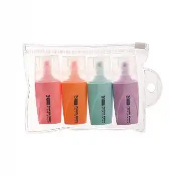 Mikro Mk 604p Mini Pastel 4 Lü Fosforlu Kalem