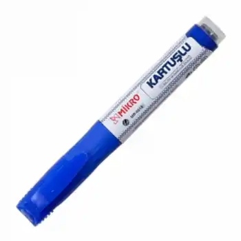 MİKRO MR-6019 KARTUŞLU MAVİ TAHTA KALEMİ