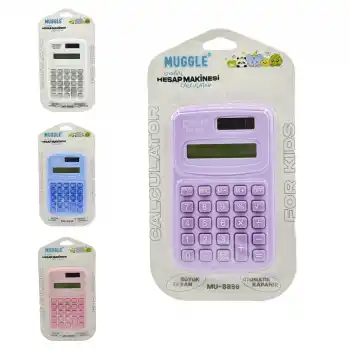 MİKRO MUGGLE MU-8896 8 HANE DİGİTAL MİNİ MAKİNASI