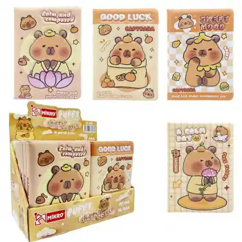 MİKRO PUFFY PF-140 CIPPER BEAVER NOT DEFTERİ