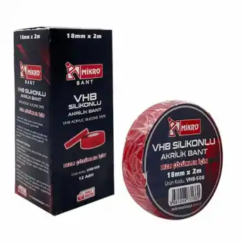 MİKRO VHB-500 18MMX2MT AKRİLİK BANT