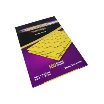 MONOPOL A4 SARI KARBON KAĞIDI 3104