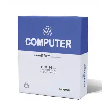 MOPAK 11X24 2N. DÜZ SÜREKLİ FORM 500 LÜ