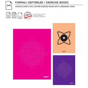 MOPAK 40 YP A4 KARELİ METOD DEFTERİ