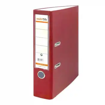 MULTİOFİS GENİŞ BORDO KLASÖR 1410-090