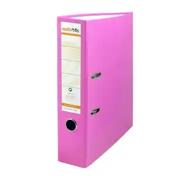 MULTİOFİS GENİŞ PEMBE KLASÖR 1410