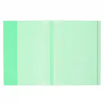 NOKİ A4 HAZIR DEFTER KABI YEŞİL 10 LU 60161-10