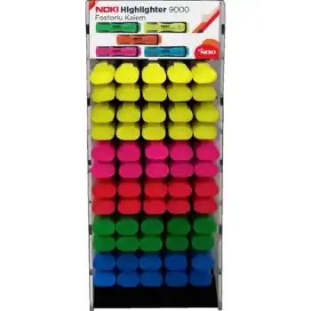 NOKİ FOSFORLU KALEM 180 Lİ STAND 9000