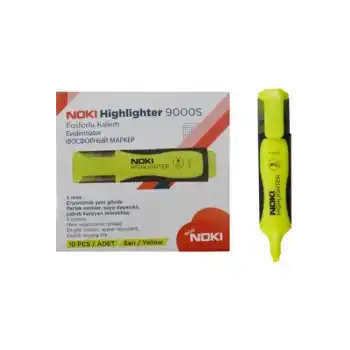 NOKİ FOSFORLU KALEM SARI 9000S