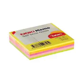NOKİ MEMO 75X75 KÜP NEON YAPIŞKAN NOT KAĞIDI 100 YP 12042