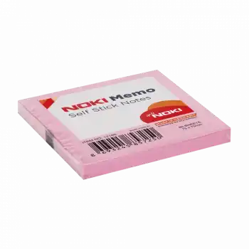 NOKİ MEMO 76X76 A.PEMBE YAPIŞKANLI NOT 80 YP.12166