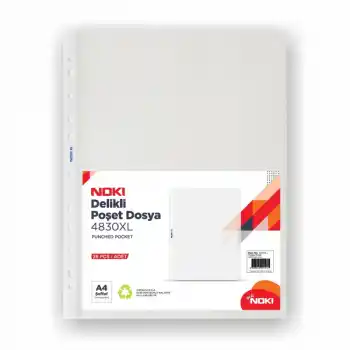 Noki Poşet Dosya 25 Li A4 Xl 4830xl25