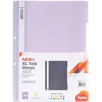 Noki Telli Dosya Xl Lila 25 Li 4825-170