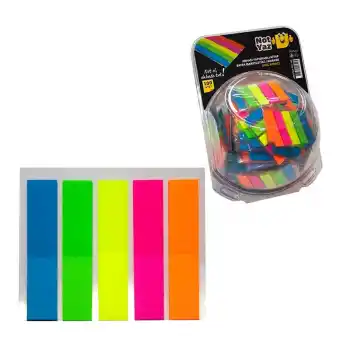 NOT YAZ SAYFA İŞARETLEYİCİ AYRAÇ (NEON RENKLİ KAĞIT AYRAÇ) ADET PMP-555