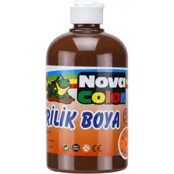 NOVA COLOR AKRİLİK BOYA 500 ML KAHVE NC-387