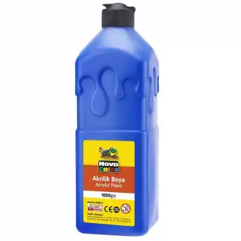Nova Color Akrilik Boya Mavi 1 Kg. Nc-223