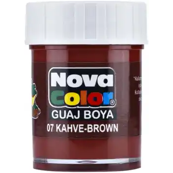 Nova Color Guaj Boya Kahve Şişe Nc-109