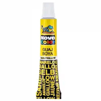 Nova Color Guaj Boya Tüp Sarı Nc-115