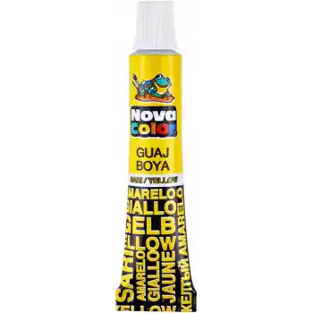 NOVA COLOR GUAJ BOYA TÜP SARI NC-115