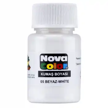 Nova Color Kumaş Boyası Beyaz Nc-163