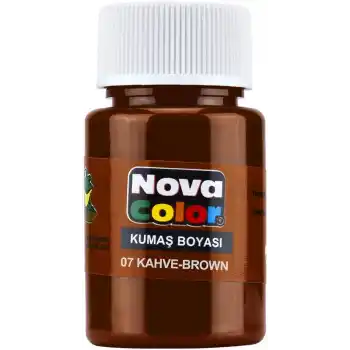 NOVA COLOR KUMAŞ BOYASI KAHVE NC-165