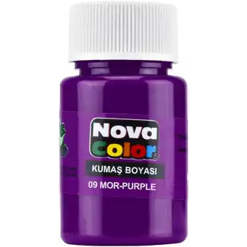NOVA COLOR KUMAŞ BOYASI MOR NC-167