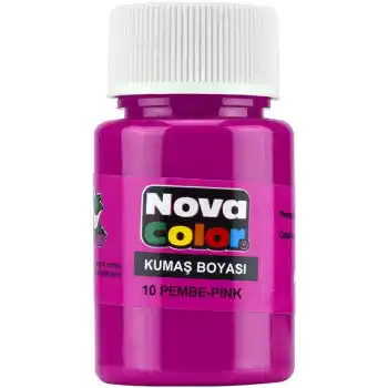 NOVA COLOR KUMAŞ BOYASI PEMBE NC-168