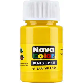 NOVA COLOR KUMAŞ BOYASI SARI NC-159