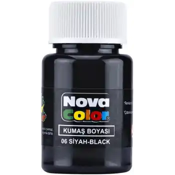 Nova Color Kumaş Boyası Siyah Nc-164