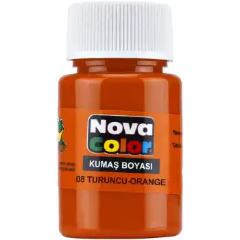 NOVA COLOR KUMAŞ BOYASI TURUNCU NC-166