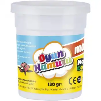 NOVA COLOR MAXİ OYUN HAMURU BEYAZ NC-4146