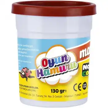 NOVA COLOR MAXİ OYUN HAMURU KAHVERENGİ NC-4144