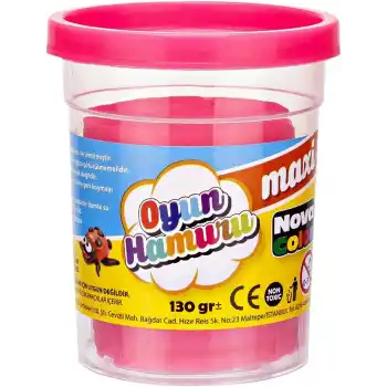 NOVA COLOR MAXİ OYUN HAMURU PEMBE NC-4145