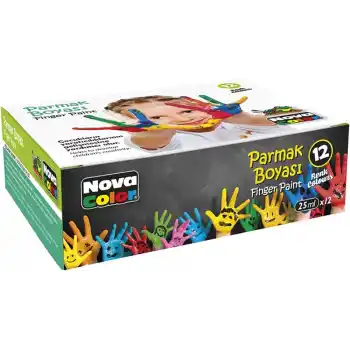 Nova Color Parmak Boyası 12 Renk Nc-460