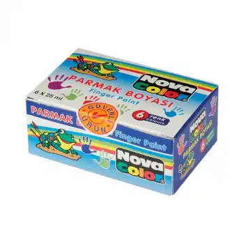 Nova Color Parmak Boyası 6 Renk Nc-138