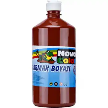 NOVA COLOR PARMAK BOYASI KAHVE 1 KG.NC-394